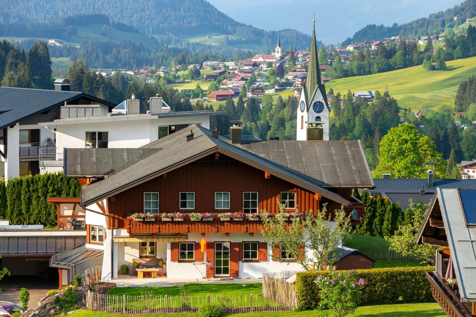 Haus Berg & Tal Apartman Hirschegg  Kültér fotó