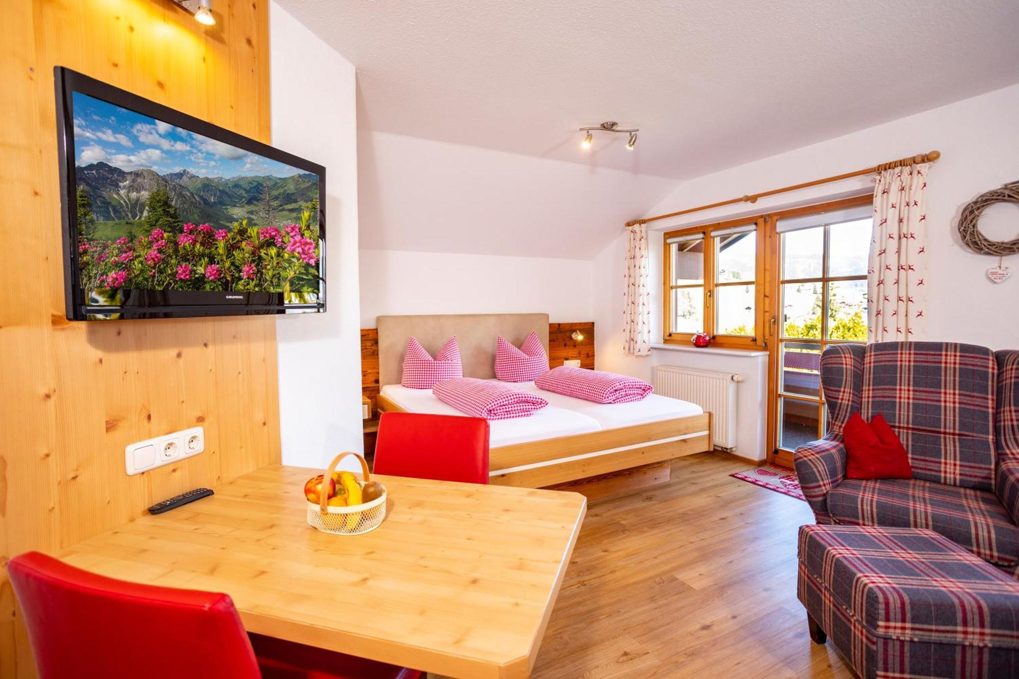 Haus Berg & Tal Apartman Hirschegg  Kültér fotó