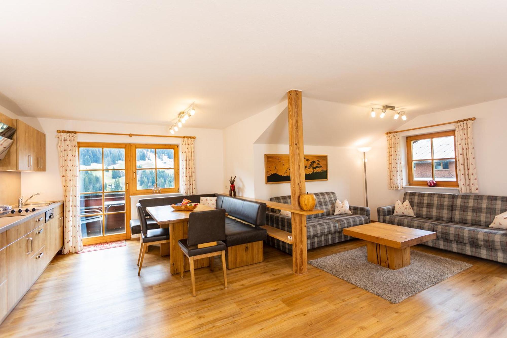 Haus Berg & Tal Apartman Hirschegg  Kültér fotó