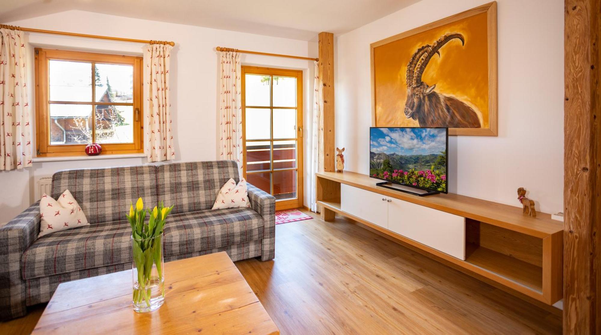 Haus Berg & Tal Apartman Hirschegg  Kültér fotó